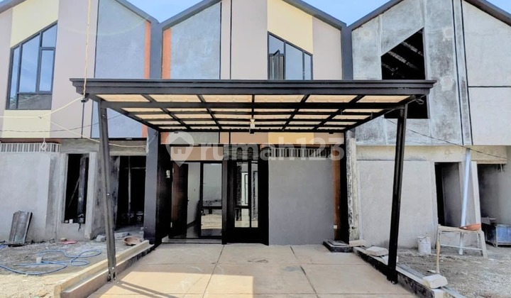 Rumah Type Mezzanine Strategis Cluster Pinggir Jalan Pamulang