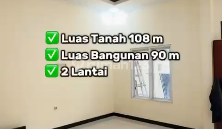Rumah 2lantai 3kt Harga 1m-an Cluster Vida Taman Flambosa Bekasi 2