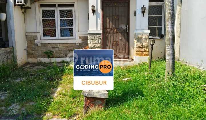 Rumah Kondisi Butuh Renovasi Di Kota Wisata Cibubur
