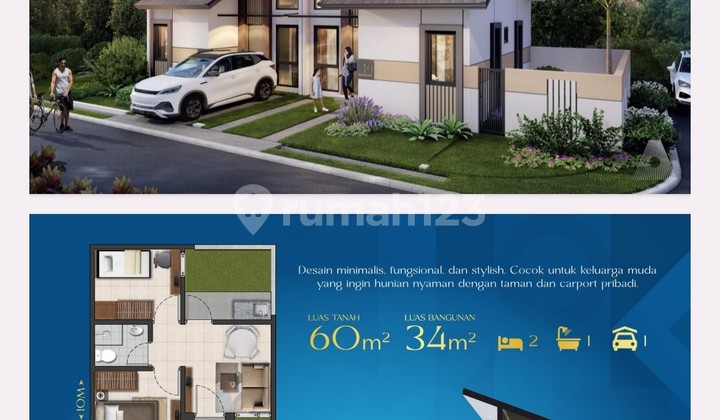 Rumah Dijual Type Bima Di Anandaya Home Resort 2