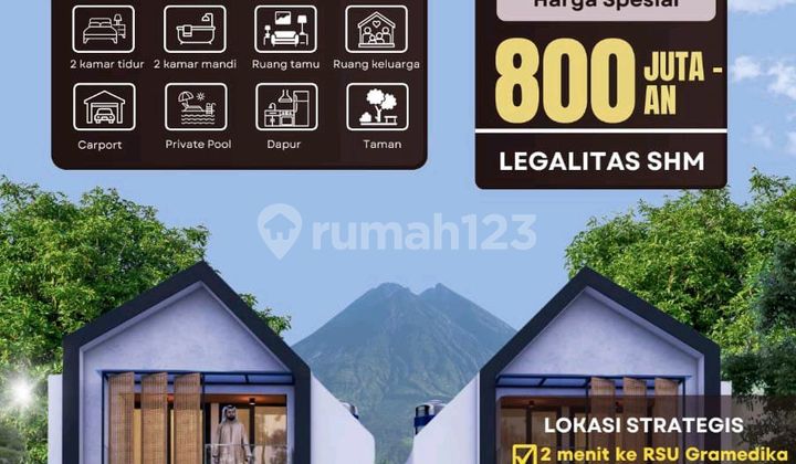Dijual Rumah Siap Bangun Lokasi Sangat Strategis 
