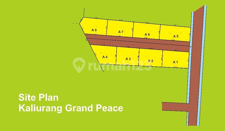 Dijual Rumah Siap Bangun Lokasi Sangat Strategis 