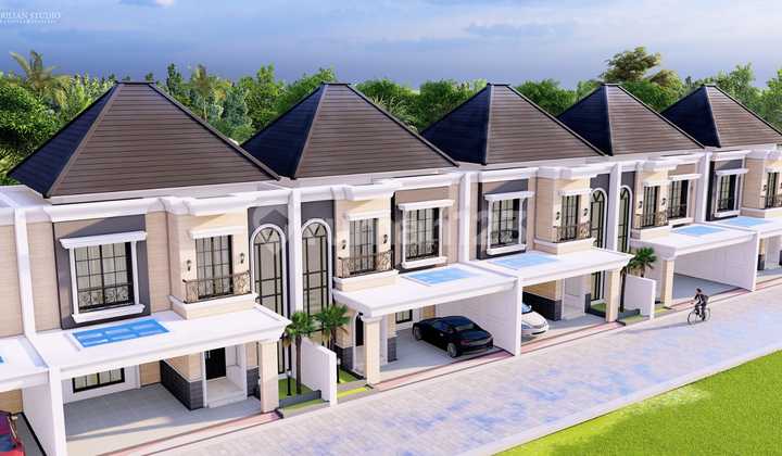 Rumah American Style-Kolam Renang Tersisa 4 Unit-1,5 M Rumah American Style-Kolam Renang Tersisa 4 Unit-1,5 M