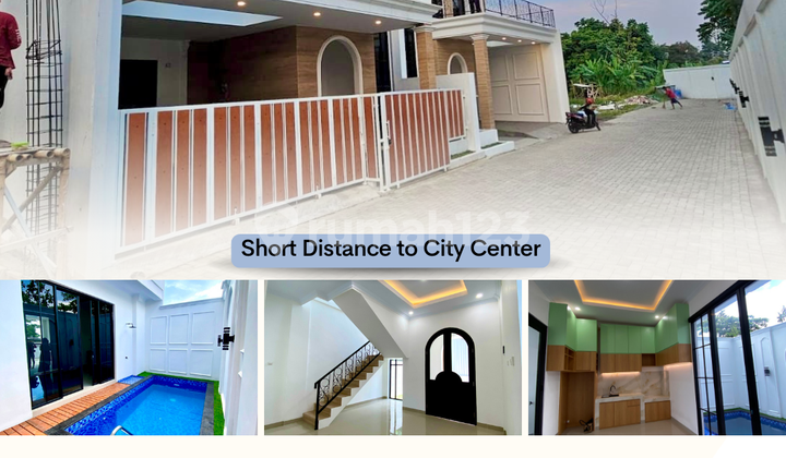 Rumah Dgn Kolam Renang Gratis Antar-Jemput Cek Lokasi Tersisa 4 unit