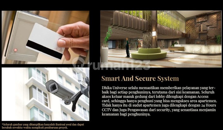 Dijual Apartement Baru Dhika Universe Selangkah Terban Sleman 2