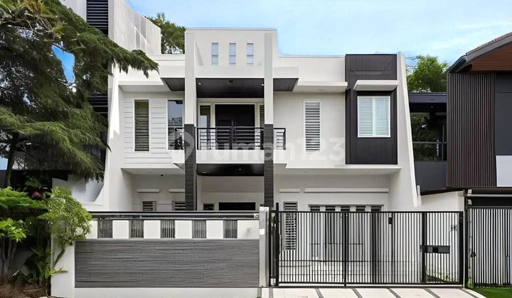 Di Jual Rumah Permata Buana Rapi Semi Furnished Hadap Selatan Murah Harus Terjual