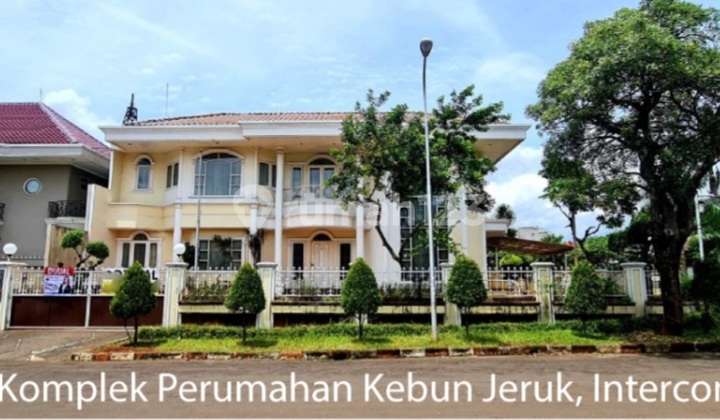 Rumah Intercon Kebon Jeruk Termurah Hook Timur Selatan Bebas Banjir Hitung Tanah