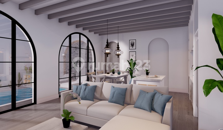 Villa Mewah Mediterranean Di Pererenan Dengan Ocean View 