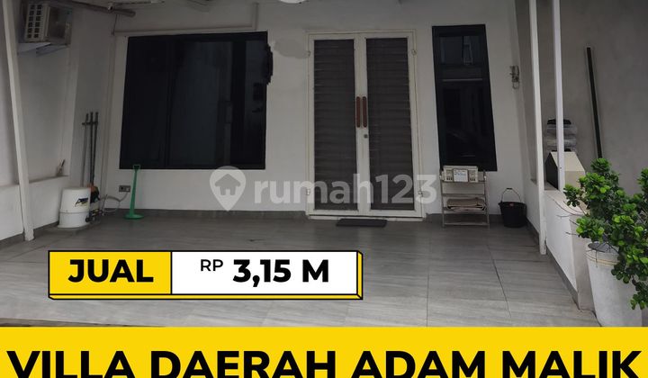 Rumah Full Furnished Inti Kota Di Daerah Jl Adam Malik Medan
