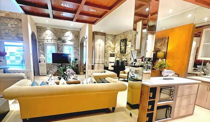 Rumah Mewah Elegant Posisi Hook Full Furnished Daerah Jl Pancing 2