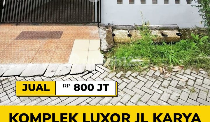 Rumah Siap Huni Bebas Banjir Di Komplek Luxor Jl Karya Wisata