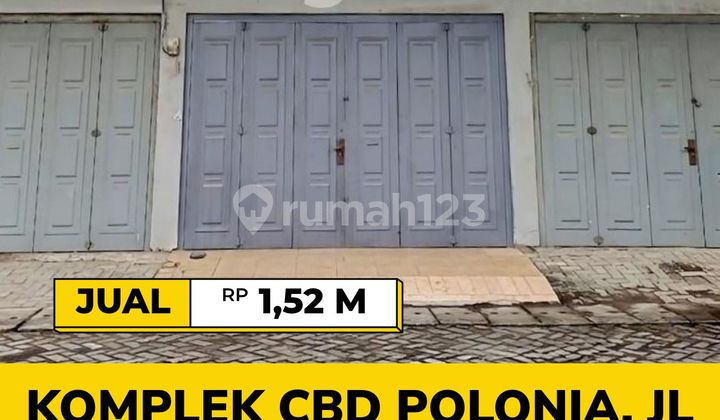 Harga Bagus Ruko Bisnis Siap Huni Komplek Cbd Polonia 
