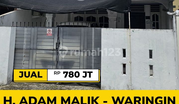 Rumah Lebar 6 Meter - Inti Kota - Jl Adam Malik - Medan Petisah