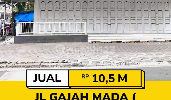 Ruko Gandeng 3 Hook - bisa Beli Per Ruko - Jl Gajah Mada Medan