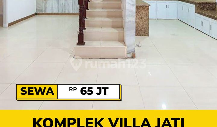 For Rent: Jati Mas Villa Complex Semi-Furnished House, Well Maintained and Good Condition