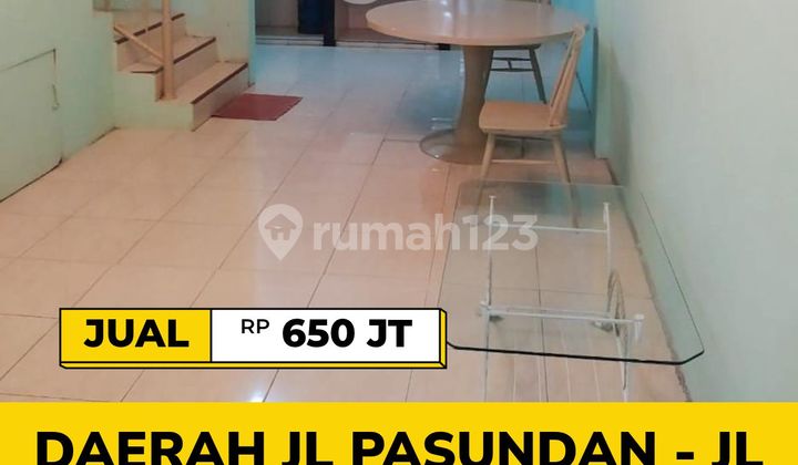 Jual Cepat Rumah 3 Tingkat Area Sekip - Jl Pasundan - Gatsu