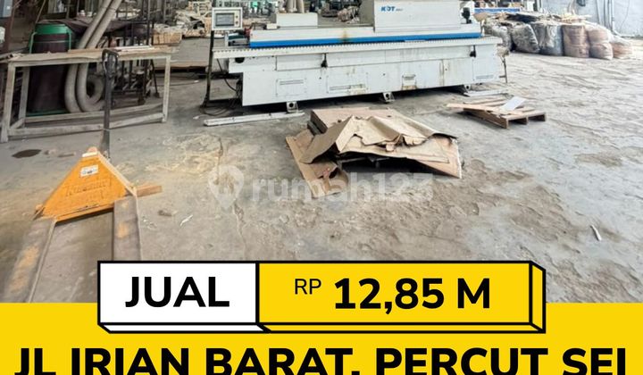 Gudang Siap Pakai Jl Irian Barat, Percut Sei Tuan Sampali