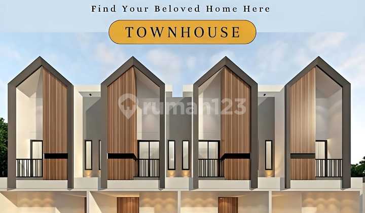 Town House Vila Baru 2,5 Tingkat - Komplek Daerah Cemara 2