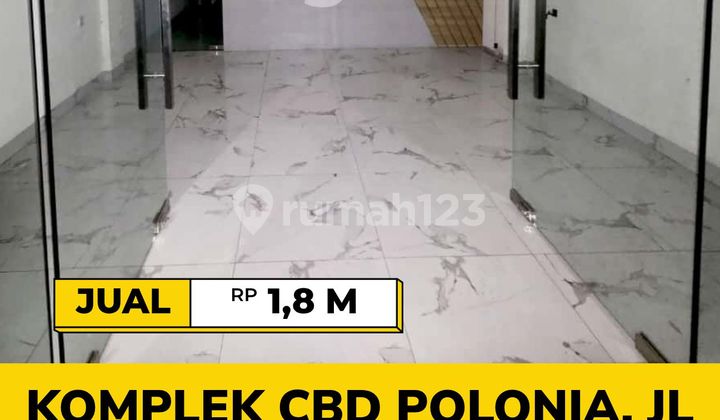 Ruko Komersial Cbd Polonia 3,5 Tingkat Di Blok Yang Ada Canopy