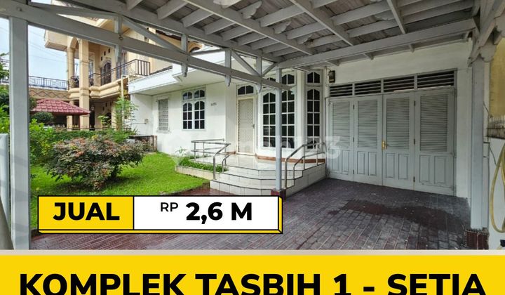 Rumah Cantik Lebar 12 Mtr Siap Huni Di Tasbih 1 Medan Sunggal