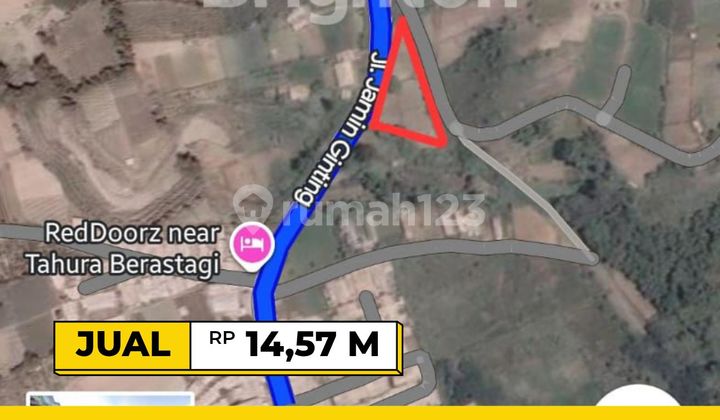 Tanah Shm Strategis Luas 4.859 M² Jl Jamin Ginting Mdn Brastagig