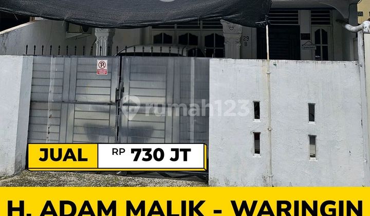 Rumah Lebar 6 Meter - Inti Kota - Jl Adam Malik - Medan Petisah