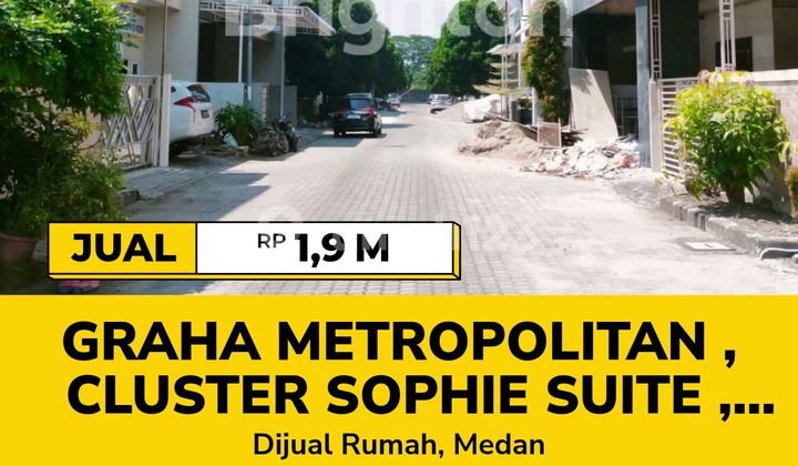 Rumah Bagus Lebar 8 Meter - Graha Metropolitan - Medan Helvetia 1