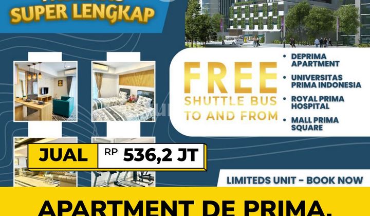 De Prima Apartment - 2 Types Available - Free Business Rental