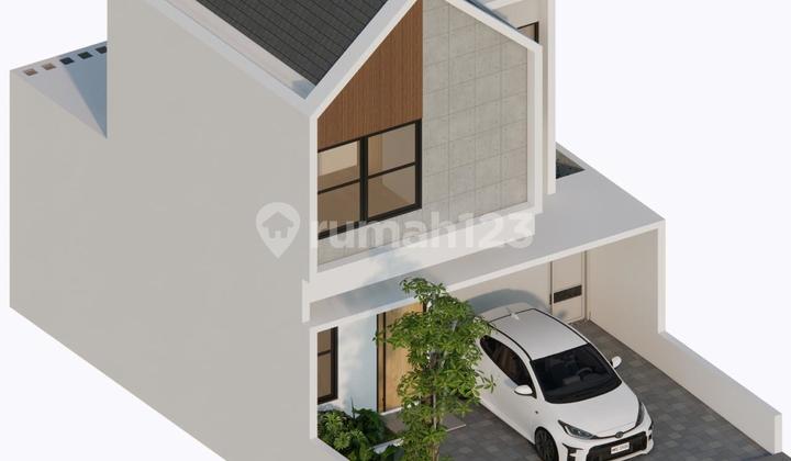 Two-Story House in the Bogor Area. Comfortable &amp; Scenic. Mount Salak View. 2