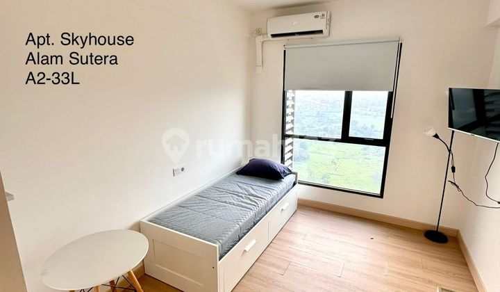 Apartemen Studio Skyhouse Semi Furnished View City 2