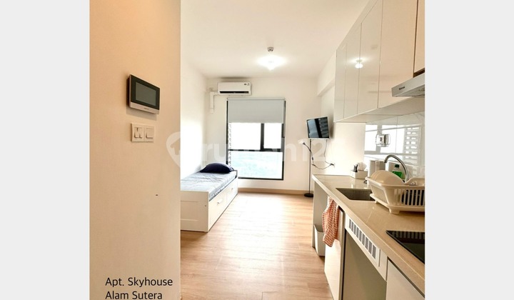 Skyhouse Alam Sutera Studio Type Semi Furnished Apartment