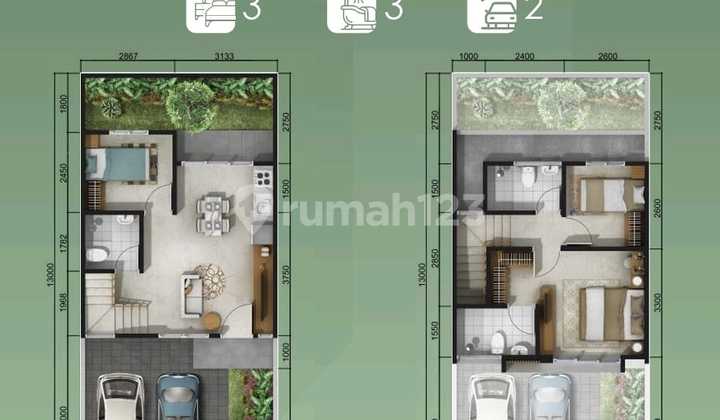 2-Story House in Kebayoran Harmoni, Bintaro, South Tangerang 2
