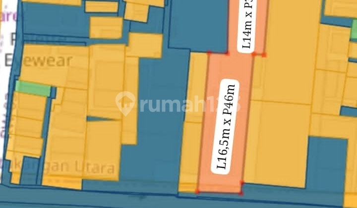 TANAH CILEDUG RAYA NJOP JAKARTA SELATAN