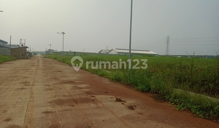 Tanah / Kavling Peruntukkan Pabrik/Gudang Blessindo