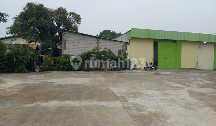 Ready-to-Use Warehouse on the Side of Karawaci Road, Accessible by 40" Containers.