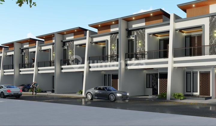 Rumah Baru Siap Huni 2 Lantai Di Pusat Kota