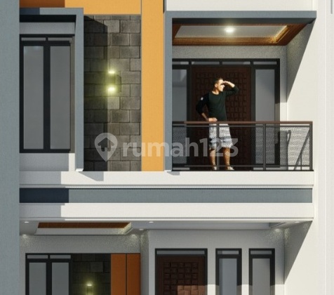 Rumah Baru di Kota Depok 2 Lantai Dekat Stasiun