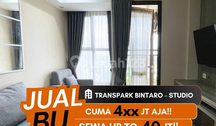 Sell Transpark Bintaro Studio Apartment Fully Furnished Bintaro