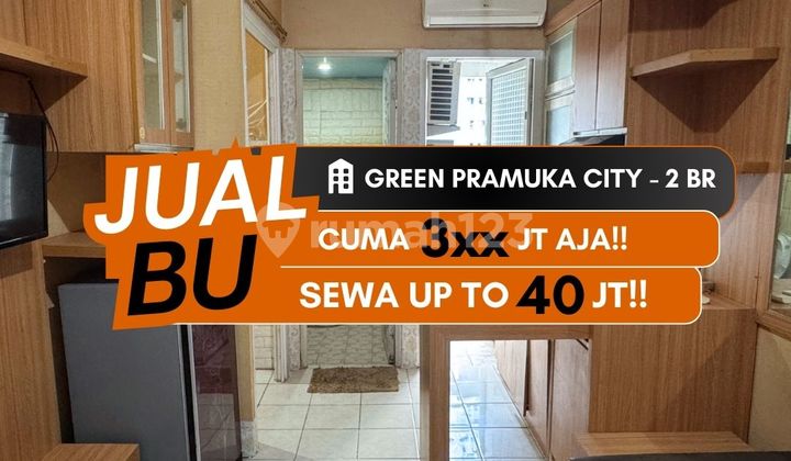 Jual Termurah Apartemen Green Pramuka City 2Br Rawamanagun