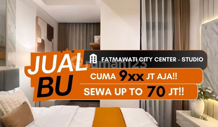 Jual Apartemen Fatmawati City Center Studio Dekat Cilandak 1