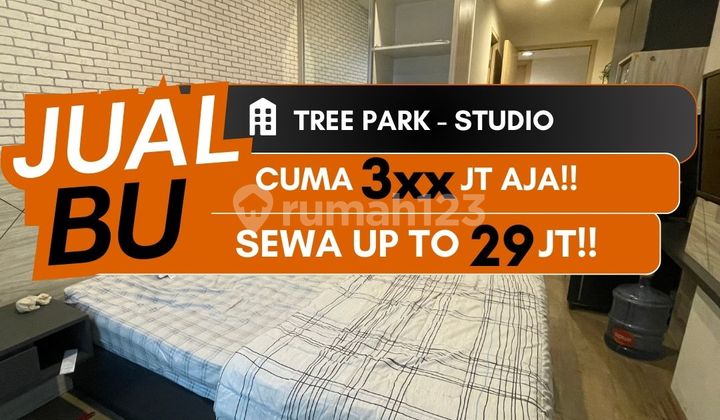 Jual BU Apartemen Treepark Serpong BSD City Studio Furnished Jual BU Apartemen Treepark Serpong BSD City Studio Furnished
