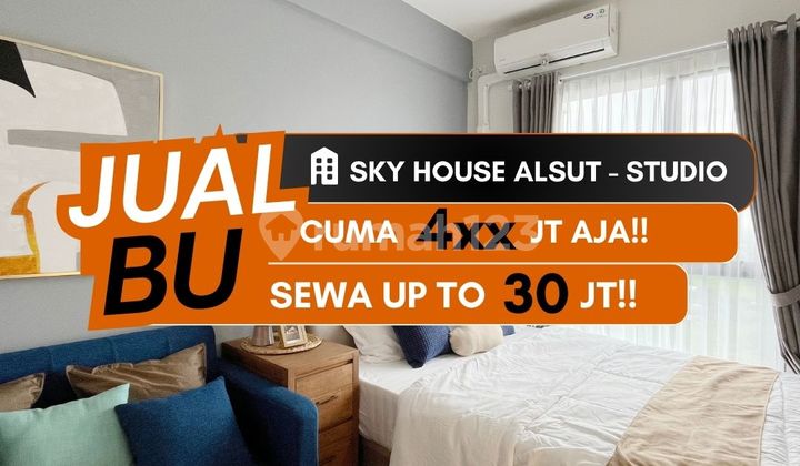 FOR SALE SKY HOUSE ALAM SUTERA STUDIO APARTMENT FURNISHED NEAR BINUS FOR SALE SKY HOUSE ALAM SUTERA STUDIO APARTMENT FURNISHED NEAR BINUS