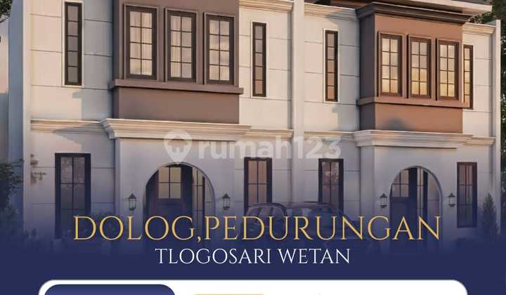 Rumah Cantik 2 Lantai Dolog Pedurungan 2