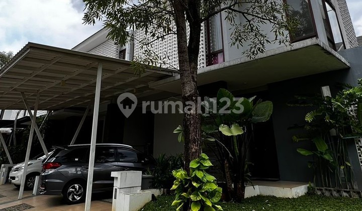 Rumah lingkungan asri siap huni rapih di Bintaro Jaya, 0011 Joh