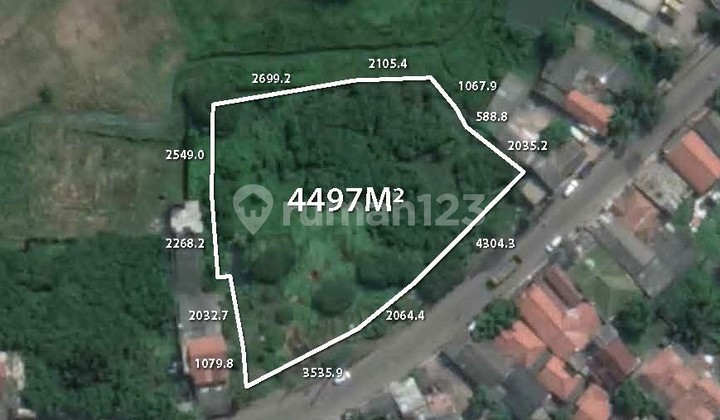 Kavling luas, samping jalan hanya 10 menit ke bandara soeta di Atang Sanjaya