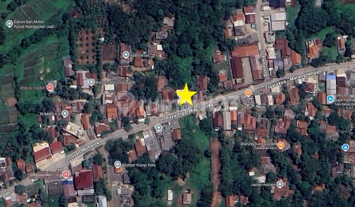 Tanah Luas, lokasi strategis, ramai akses mudah di Tigaraksa, Tangerang