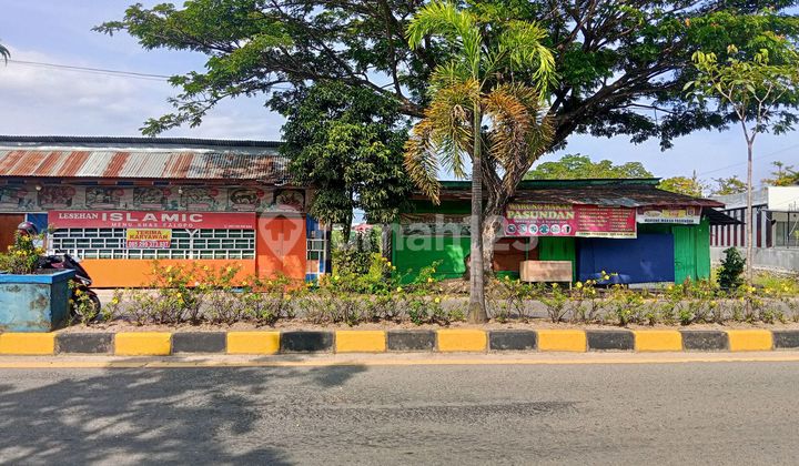 Empty Land on the Side of the Main Road in Palopo City