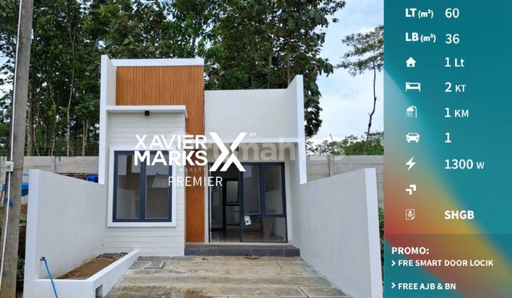 Rumah Baru Di Perumahan Indah Permai Cemorokandang Malang 1