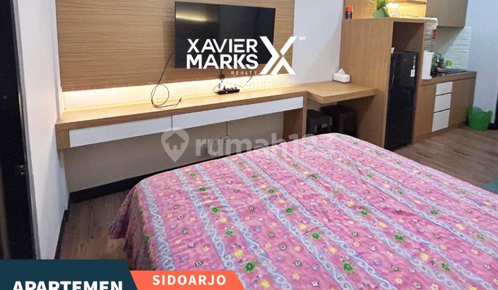 Fully Furnished Apartment Ready to Occupy at Amega Crown Sidoarjo