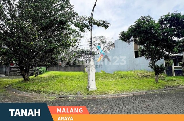 Hook Plot Land in Nieuw Indie Golf Araya Blimbing, Malang City
